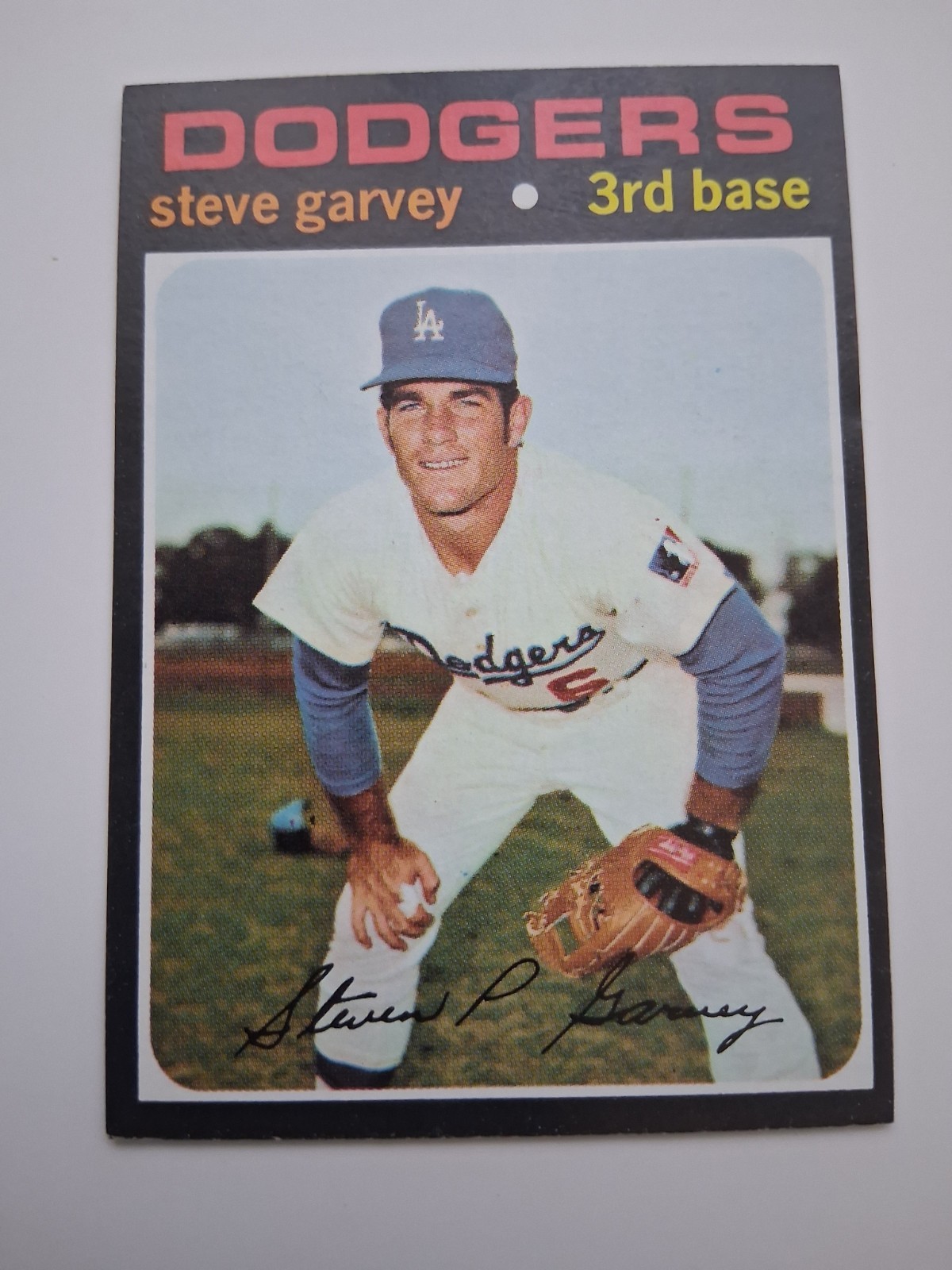 1971 Topps Baseball Steve Garvey Rookie Card #341 NM Sharp 1971 Topps Baseball Steve Garvey Rookie Card #341 NM Sharp