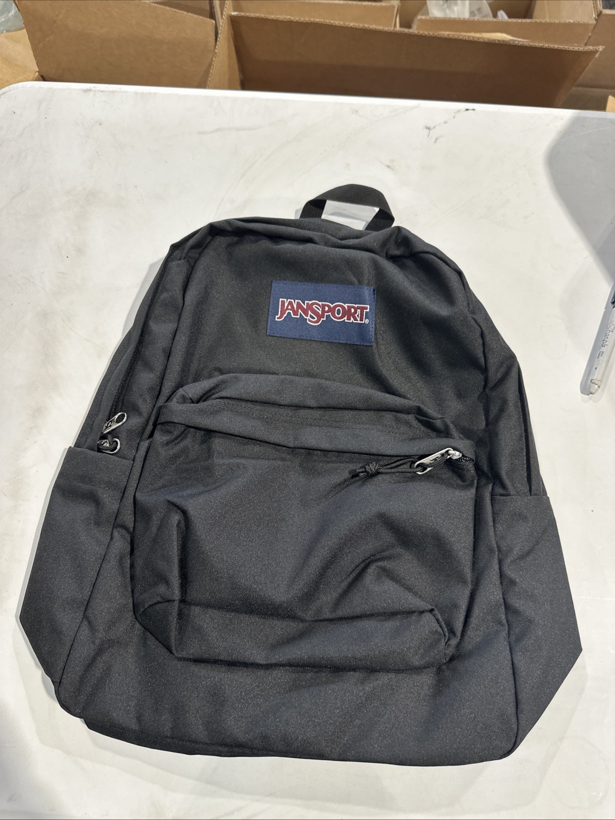 JanSport T501 Superbreak Backpack- Black JanSport T501 Superbreak Backpack- Black