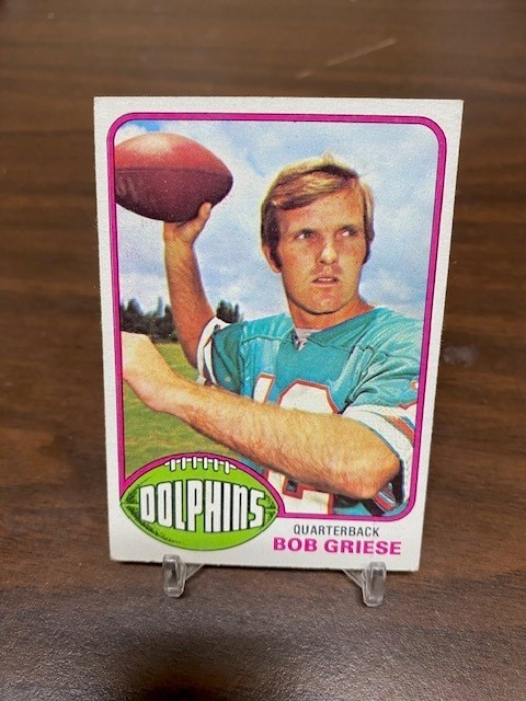 1976 Topps # 255 Bob Griese