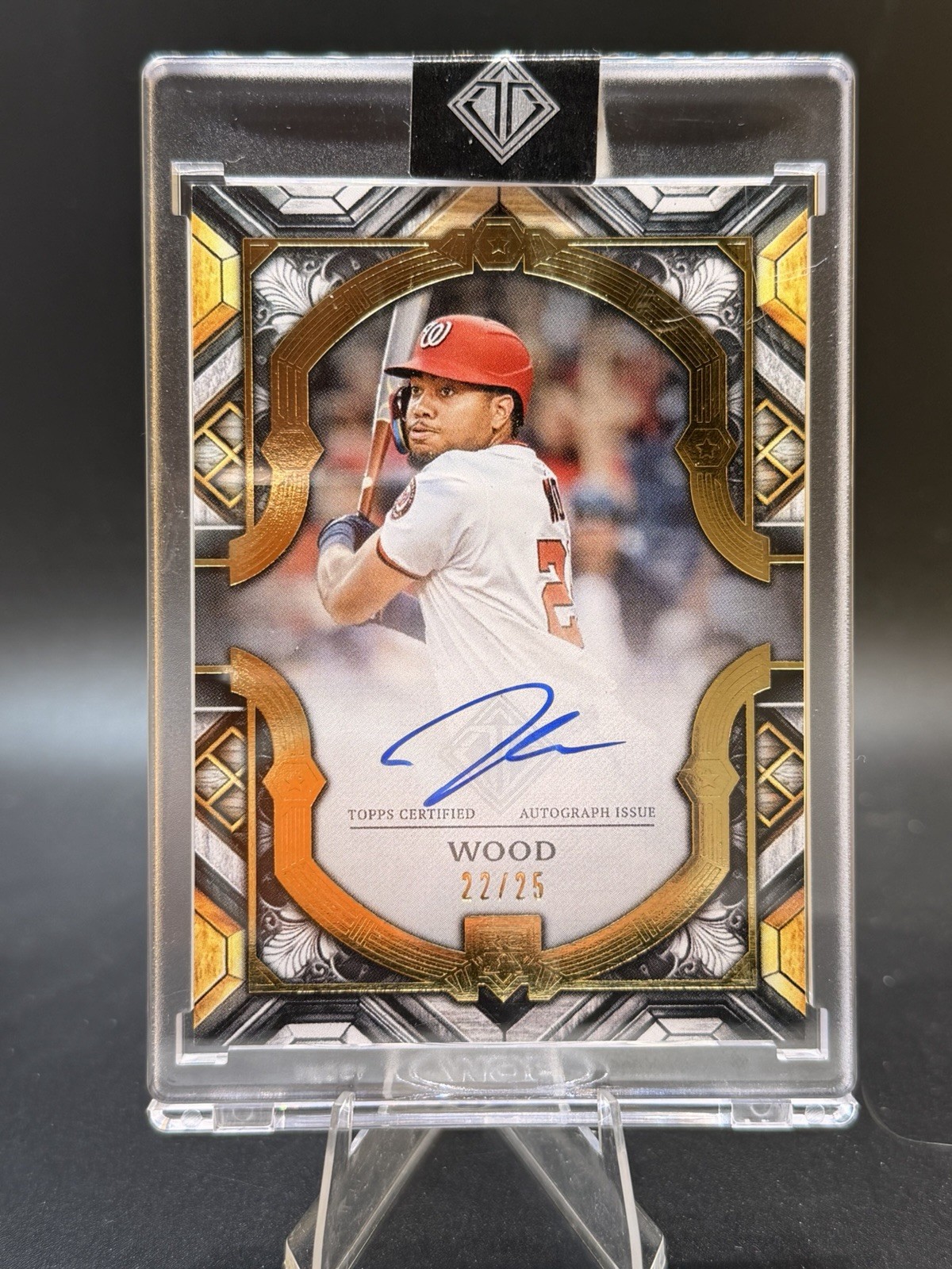 2025 Topps Transcendent - James Wood Auto #TCRSA-JWO Rookie Showcase /25 🔥 2025 Topps Transcendent - James Wood Auto #TCRSA-JWO Rookie Showcase /25 🔥
