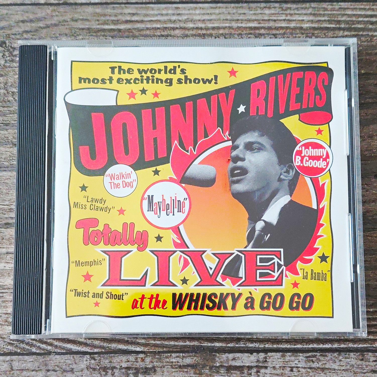 Johnny Rivers Totally Live at the Whisky a Go Go CD EMI 1995 E2 32819 Johnny Rivers Totally Live at the Whisky a Go Go CD EMI 1995 E2 32819