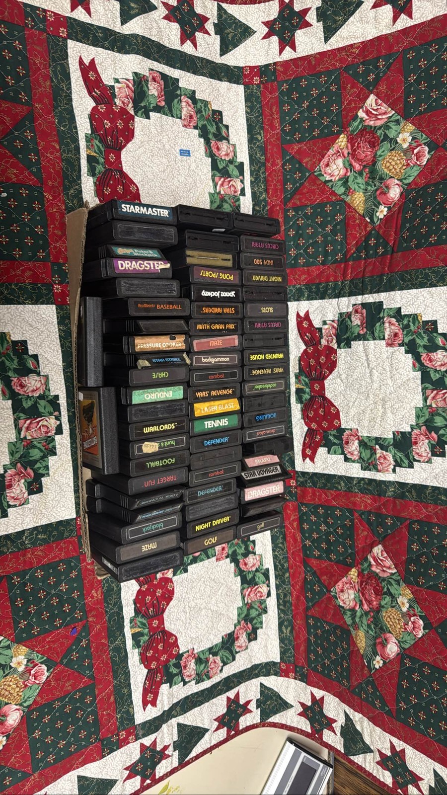 60+ Atari 2600 Game Cartridges Collection - Untested