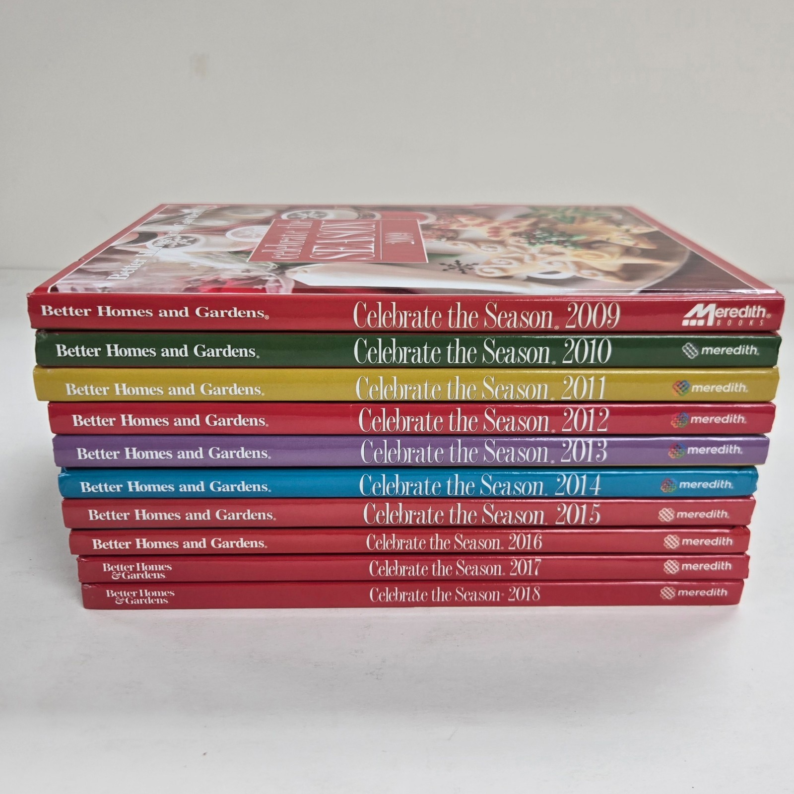 Vintage Better Homes & Gardens Celebrate the Season 10 Book Lot 2009-2018 Crafts