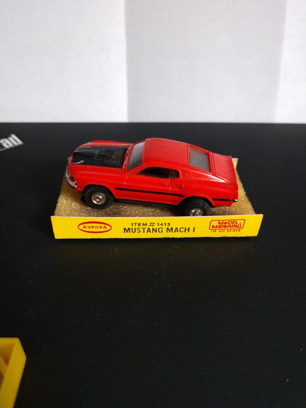 Aurora Thunderjet #1415 Mustang Mach 1 Fastback HO Slot Car Aurora Thunderjet #1415 Mustang Mach 1 Fastback HO Slot Car