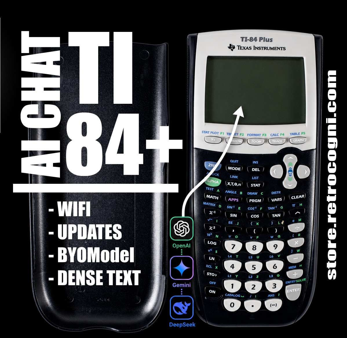TI-84 Plus WIFI AI + BLE STEALTH (see description) [PRO MOD++]