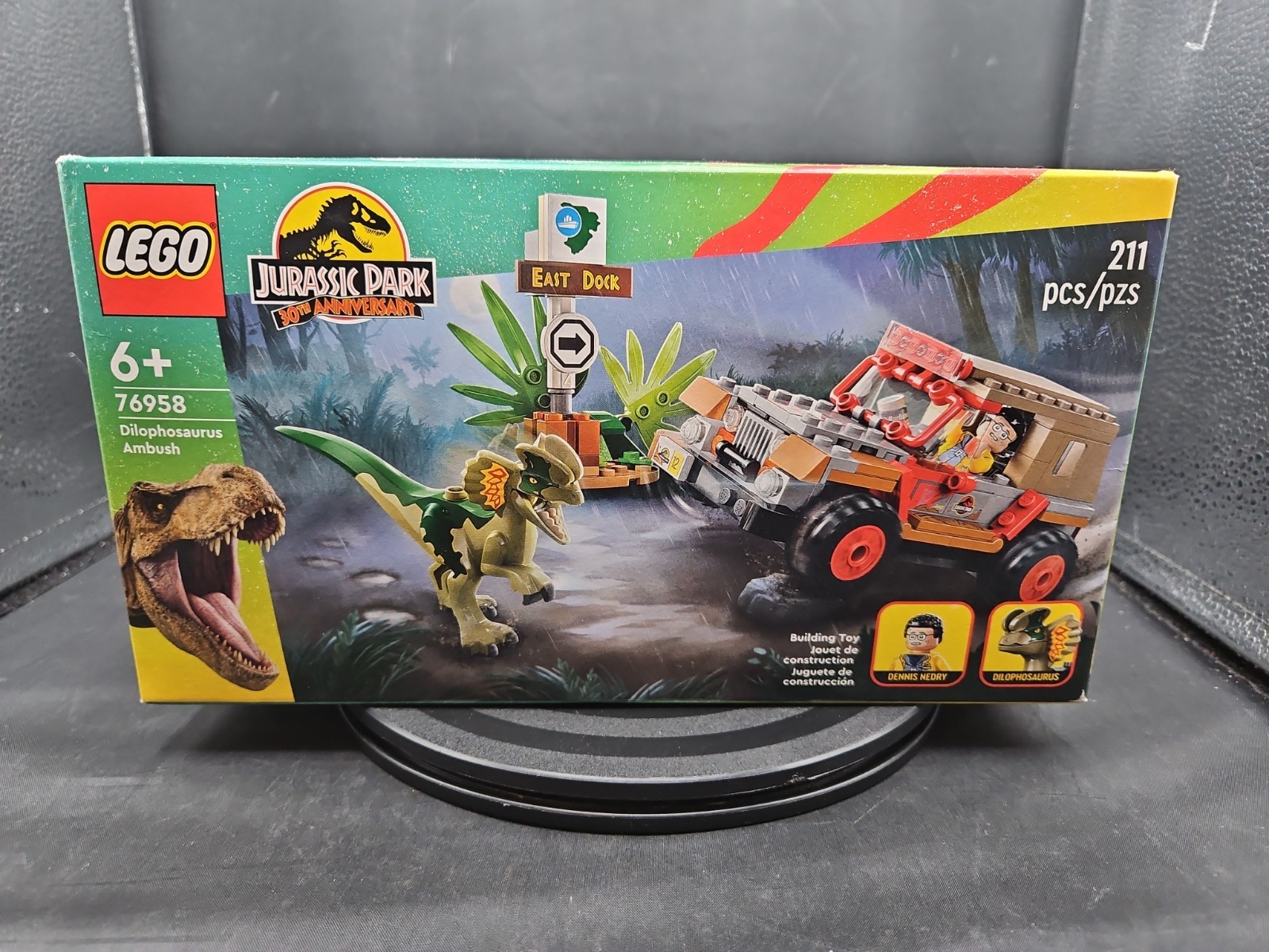 LEGO Jurassic World: Dilophosaurus Ambush (76958) New Sealed NSIB