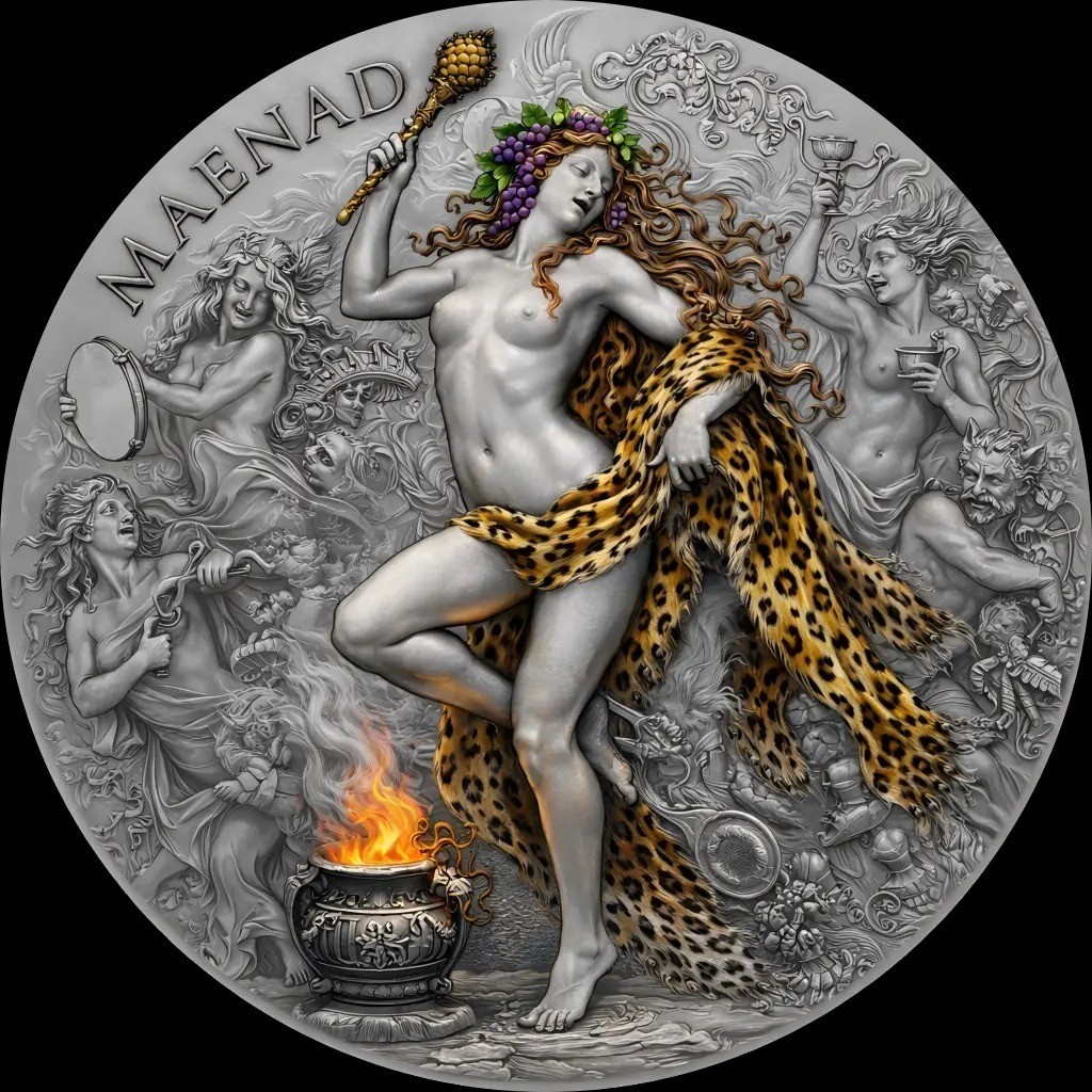 2026 Cameroon Maenad 2 oz Silver Coin .999 PRE-ORDER 