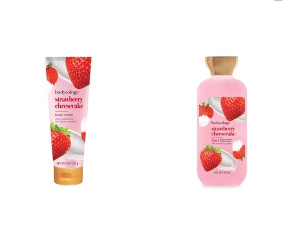 Bodycology Strawberry Cheesecake Moisturizing Shea Butter Liquid Body Wash 28 oz Bodycology Strawberry Cheesecake Moisturizing Shea Butter Liquid Body Wash 28 oz
