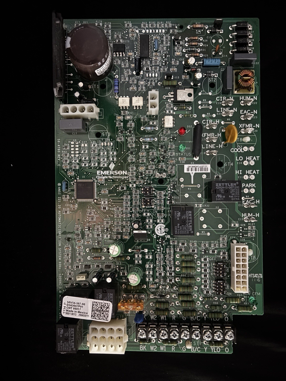 Control Board D343687P01