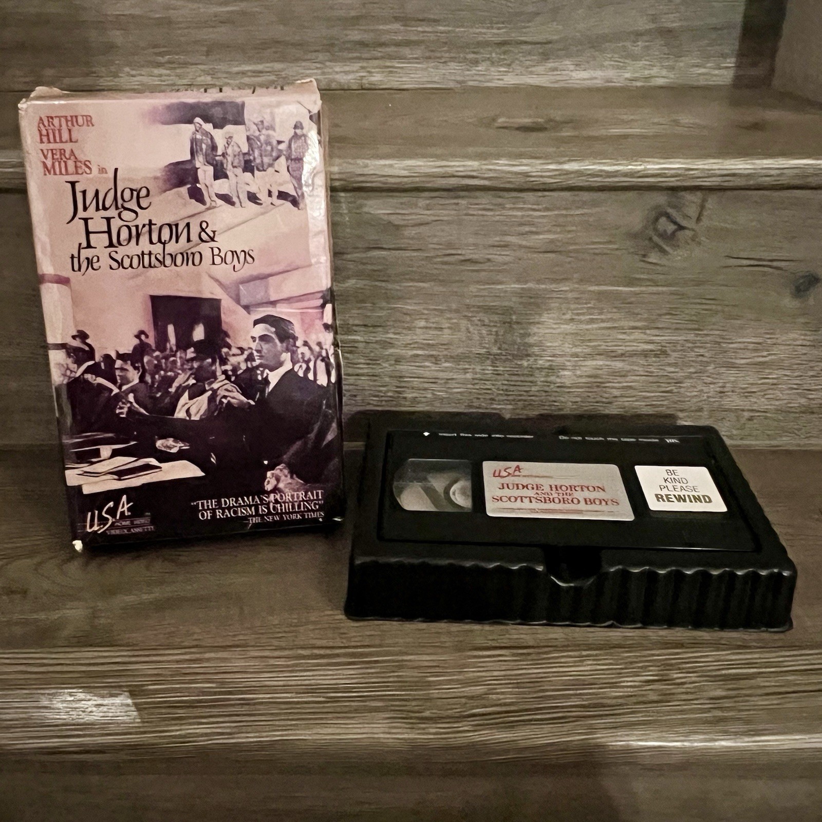 Judge Horton & The Scottsboro Boys (VHS, 1976) Rare HTF TV Movie Drama Big Box Judge Horton & The Scottsboro Boys (VHS, 1976) Rare HTF TV Movie Drama Big Box