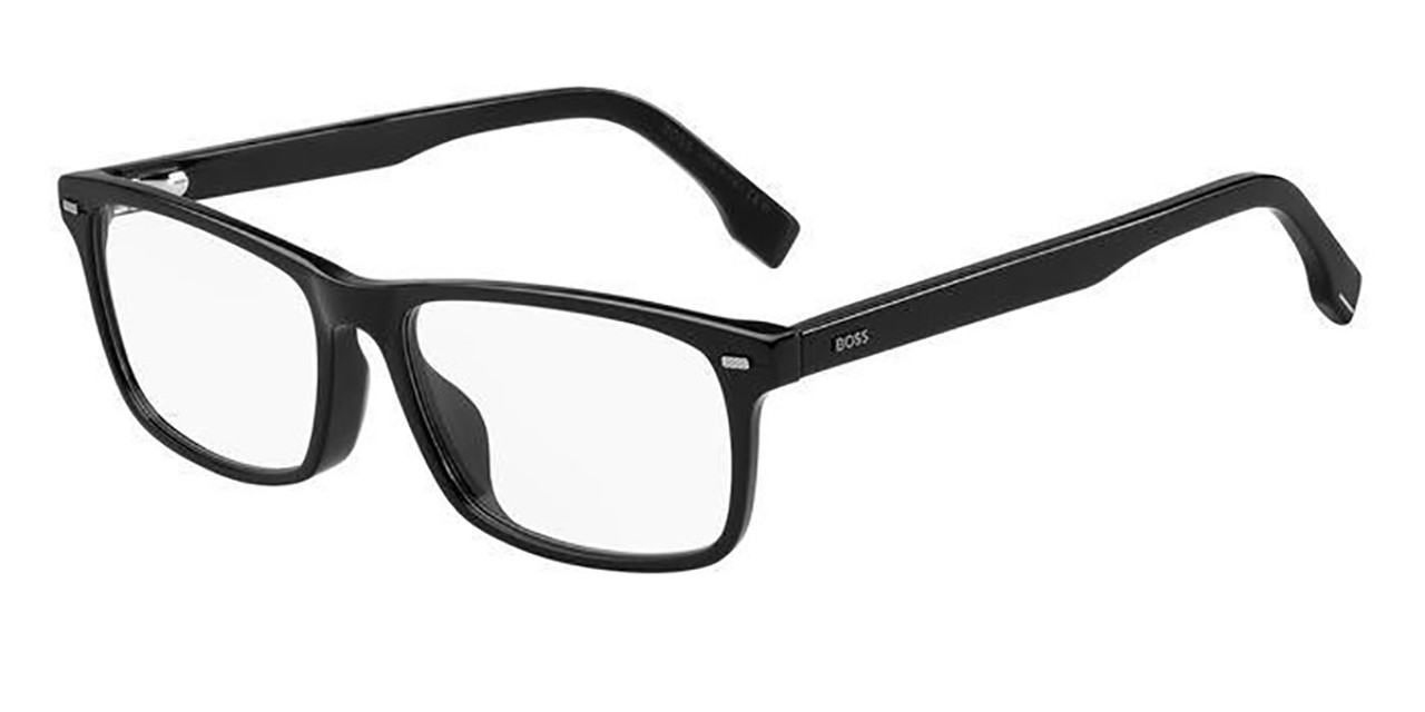 New Hugo Boss 1478 F Mens Aceate Eyeglass Frame 0807 Black 55-17-145 Italy New Hugo Boss 1478 F Mens Aceate Eyeglass Frame 0807 Black 55-17-145 Italy