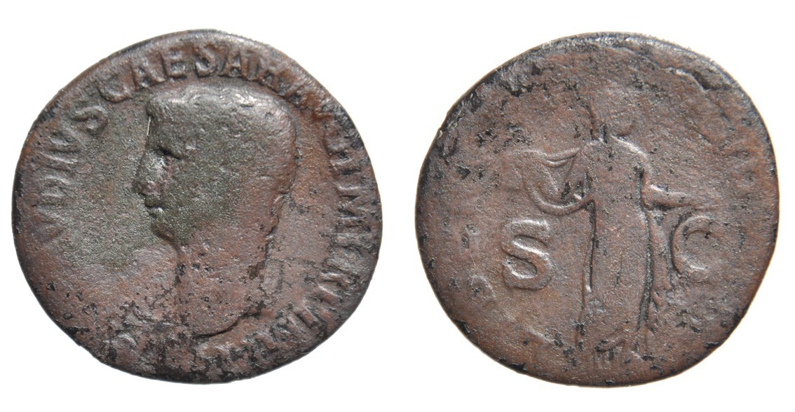 Claudius AE As Claudius AE As