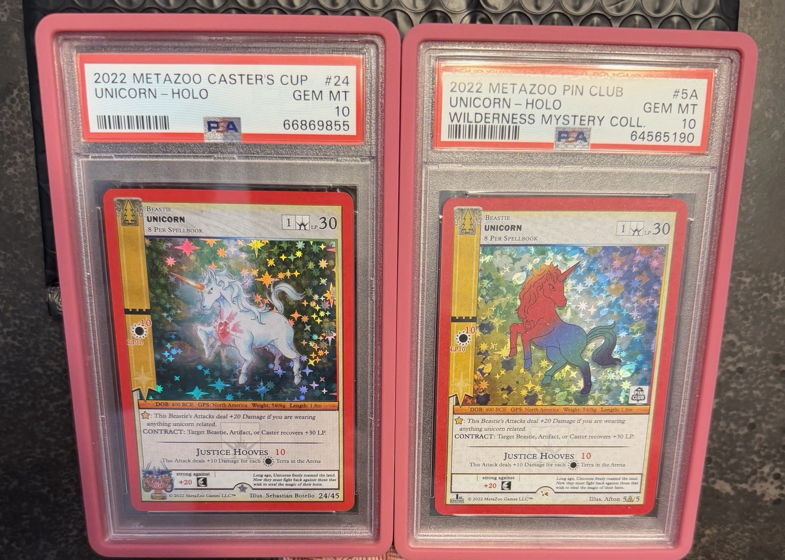 PSA 10 MetaZoo Unicorn Secret Rare Promos 🦄🌈