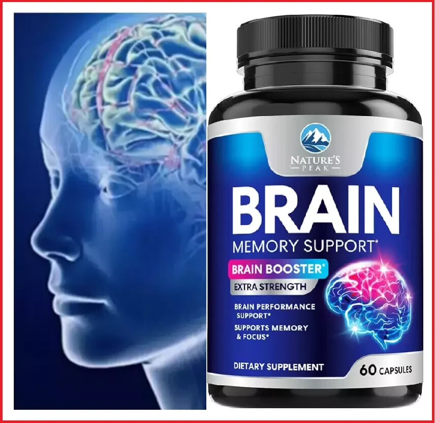 Vitaminas Para El Cerebro - Esencial Vitaminas y Minerales, Memoria y Enfoque