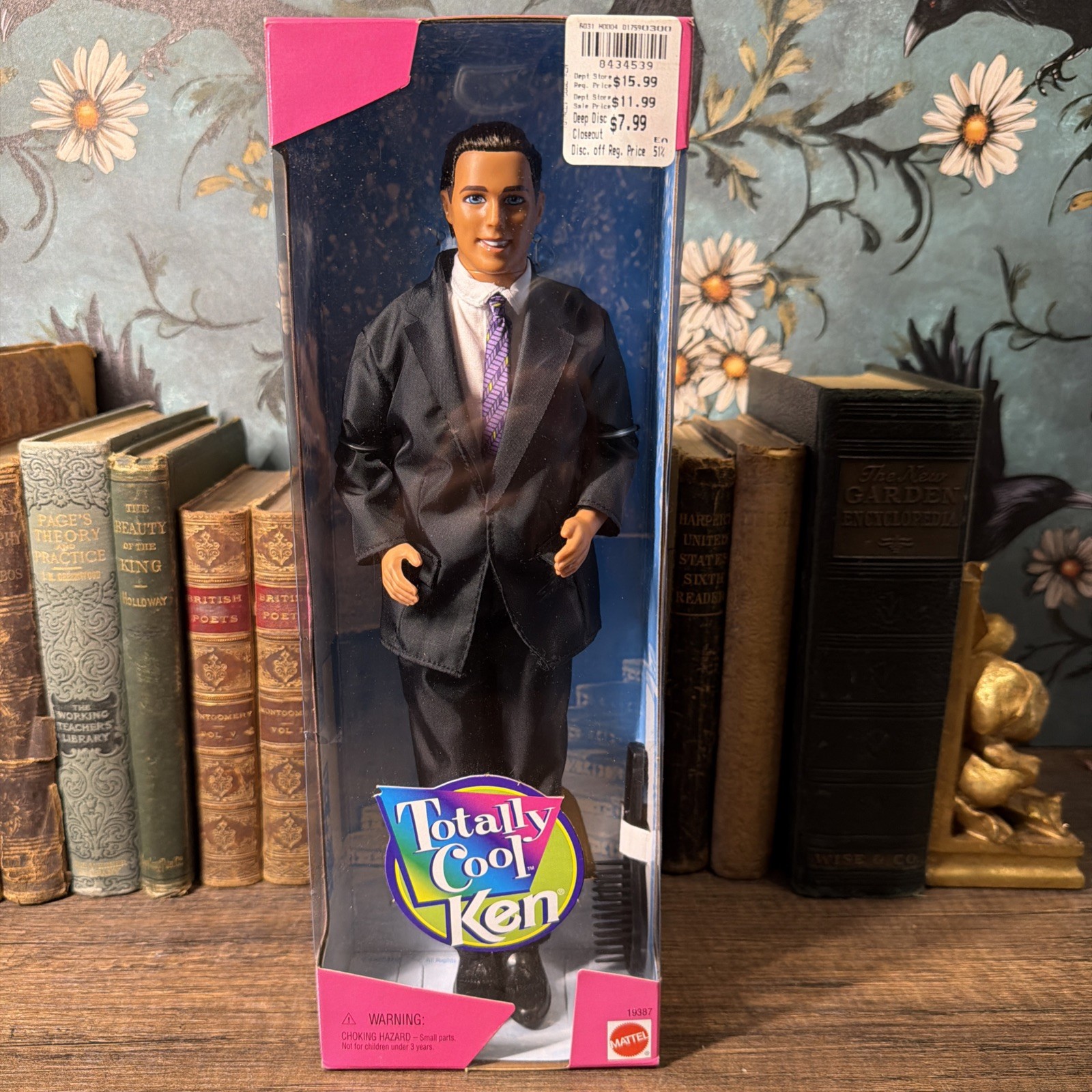 1997 Totally Cool Ken Doll #19387 Mattel NIB Vintage