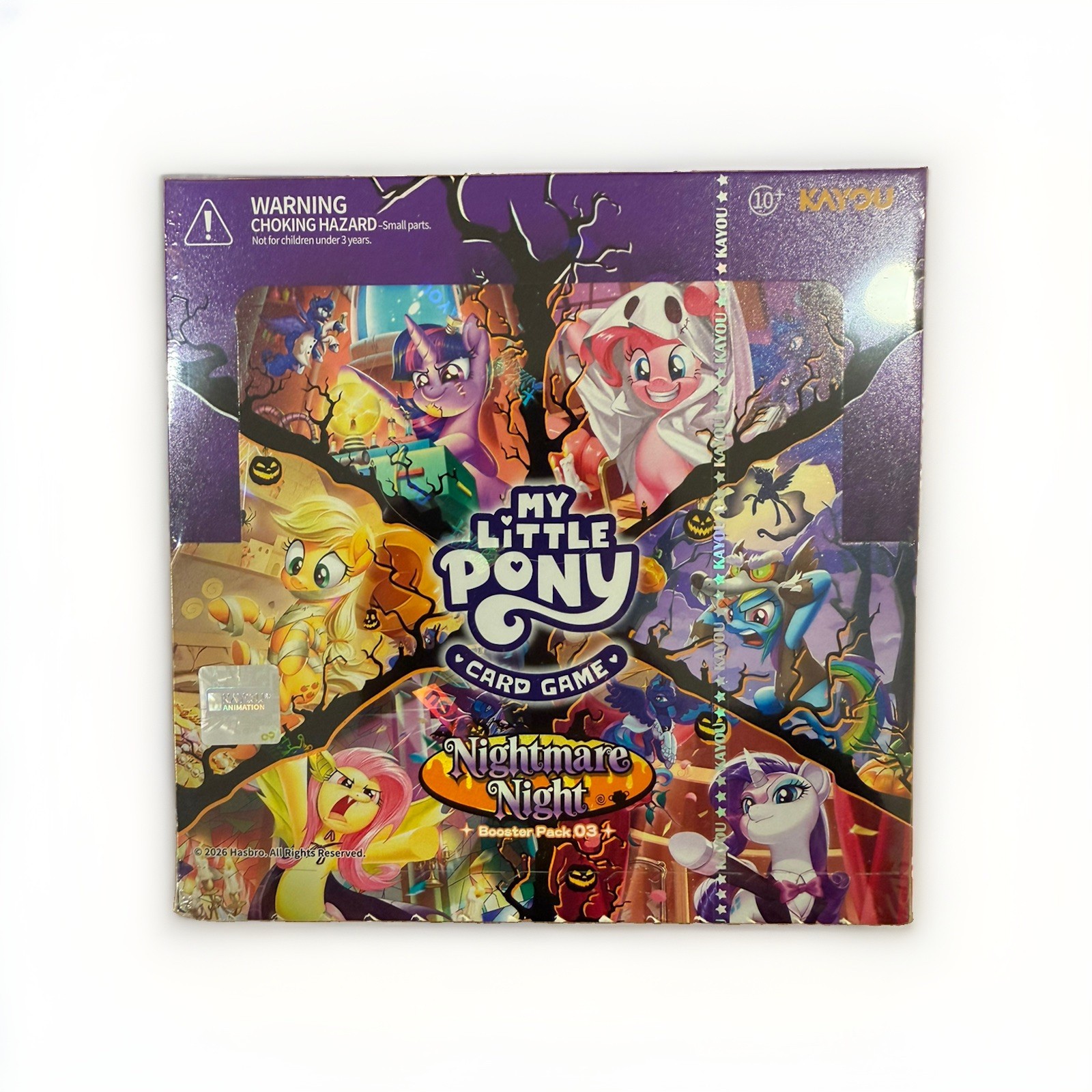 Kayou My Little Pony: Nightmare Night - TCG Booster Box - Sealed - Ready to Ship Kayou My Little Pony: Nightmare Night - TCG Booster Box - Sealed - Ready to Ship