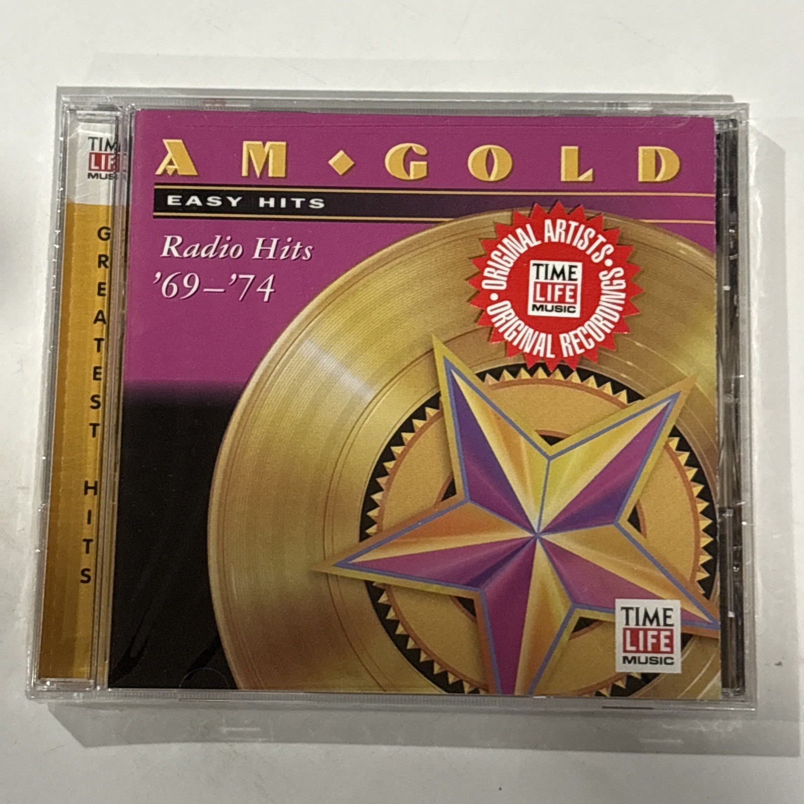 AM Gold: 70\'s EASY HITS - Various Artists (CD, 1999, Time Life Music) NEW SEALED