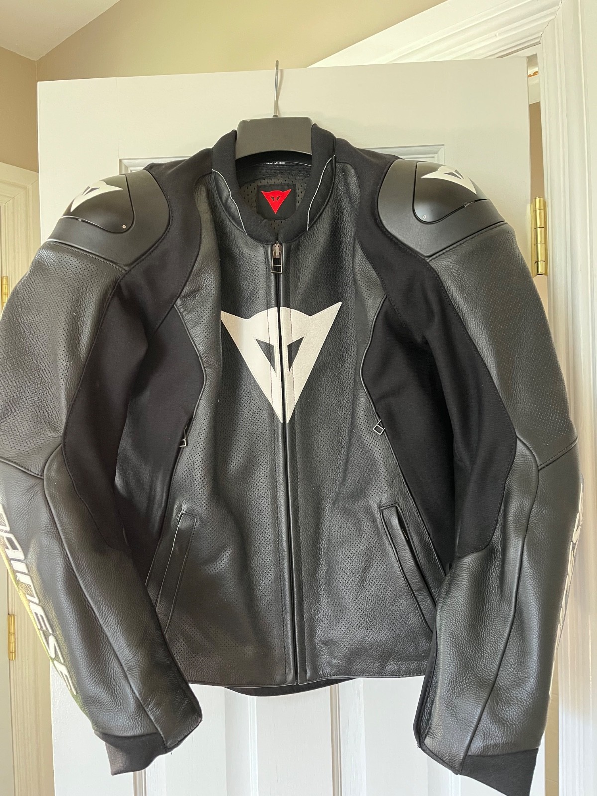 Dainese Sport Pro Perforated Leather Jacket, Size EU 48