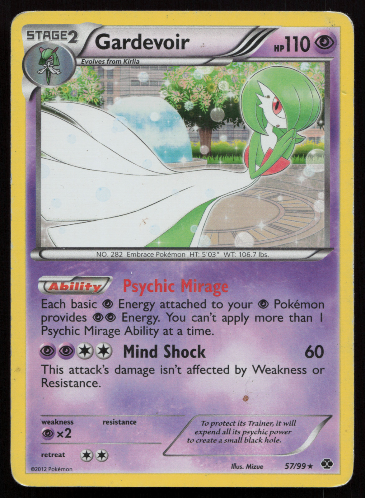 PL Gardevoir 57/99 Next Destinies Holo
