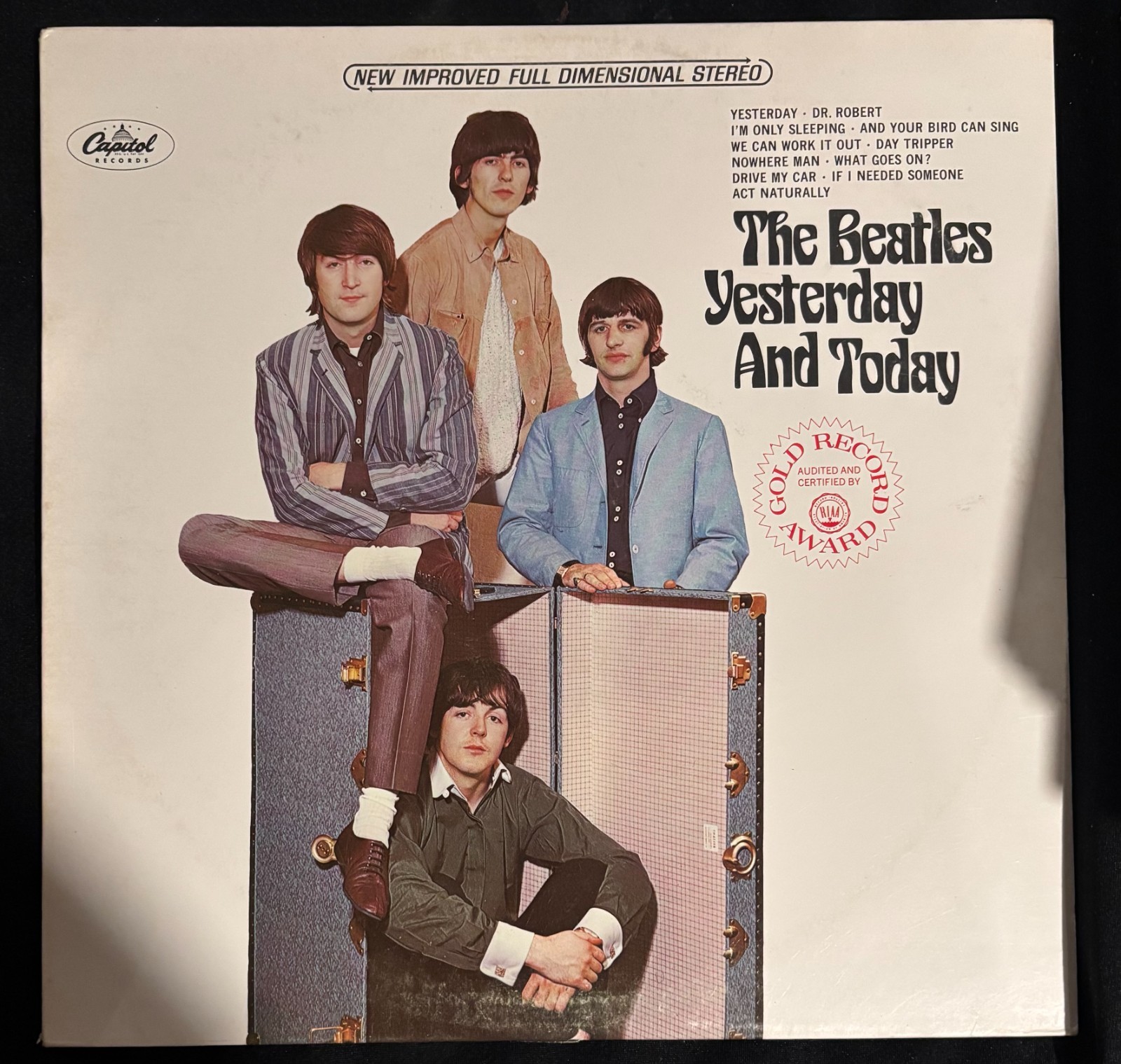 The Beatles Yesterday & Today Vinyl LP Capitol ST-2553 Stereo VG/VG +Tested The Beatles Yesterday & Today Vinyl LP Capitol ST-2553 Stereo VG/VG +Tested
