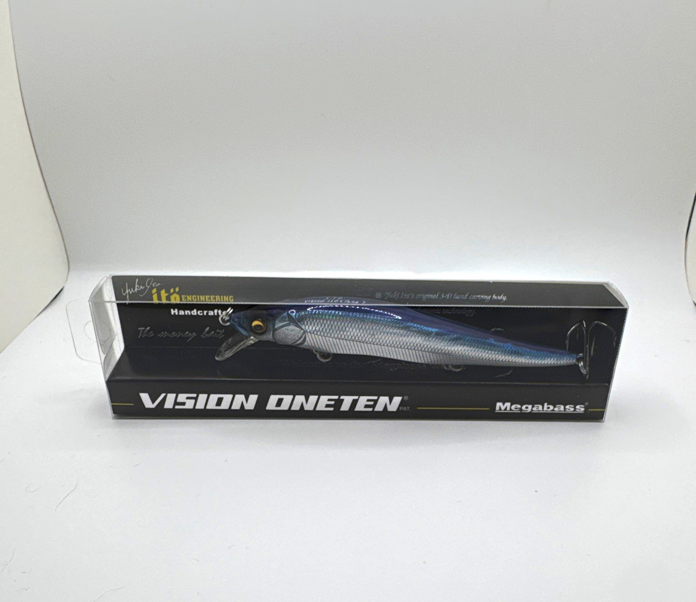 Megabass Vision Oneten Floating Jerkbait GG Pro Blue 1/2oz 110.5mm 1.8m Megabass Vision Oneten Floating Jerkbait GG Pro Blue 1/2oz 110.5mm 1.8m