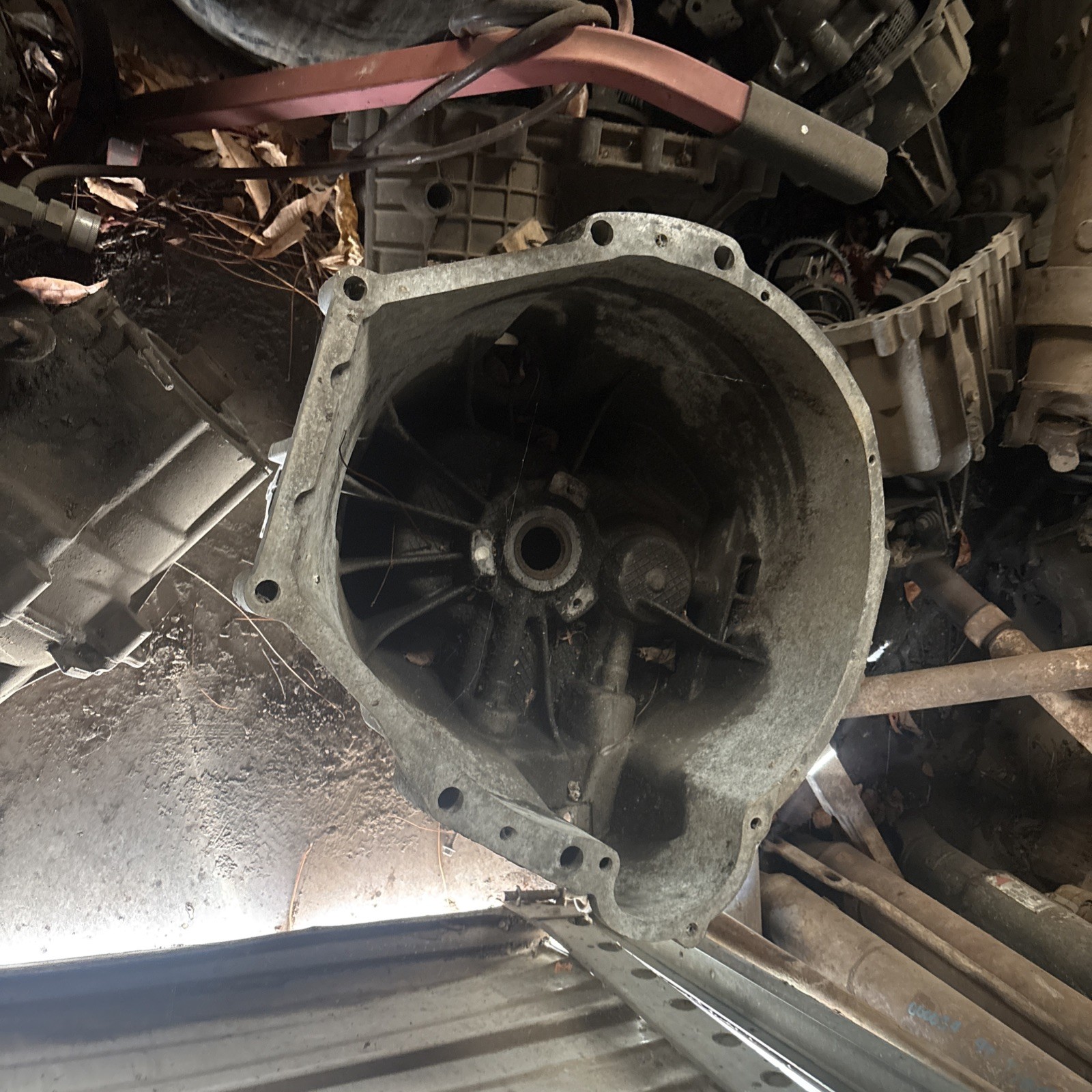 ZF 6 speed S6-750 front main case, bellhousing for  7.3 Powerstroke Diesel 99-03