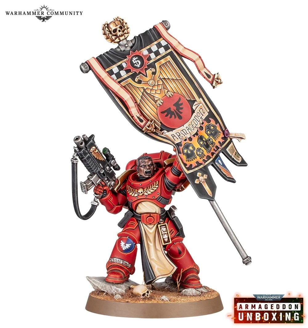 Space Marine ANCIENT Warhammer 40K Armageddon 11th Ed Next Day Shipping (#108) Space Marine ANCIENT Warhammer 40K Armageddon 11th Ed Next Day Shipping (#108)