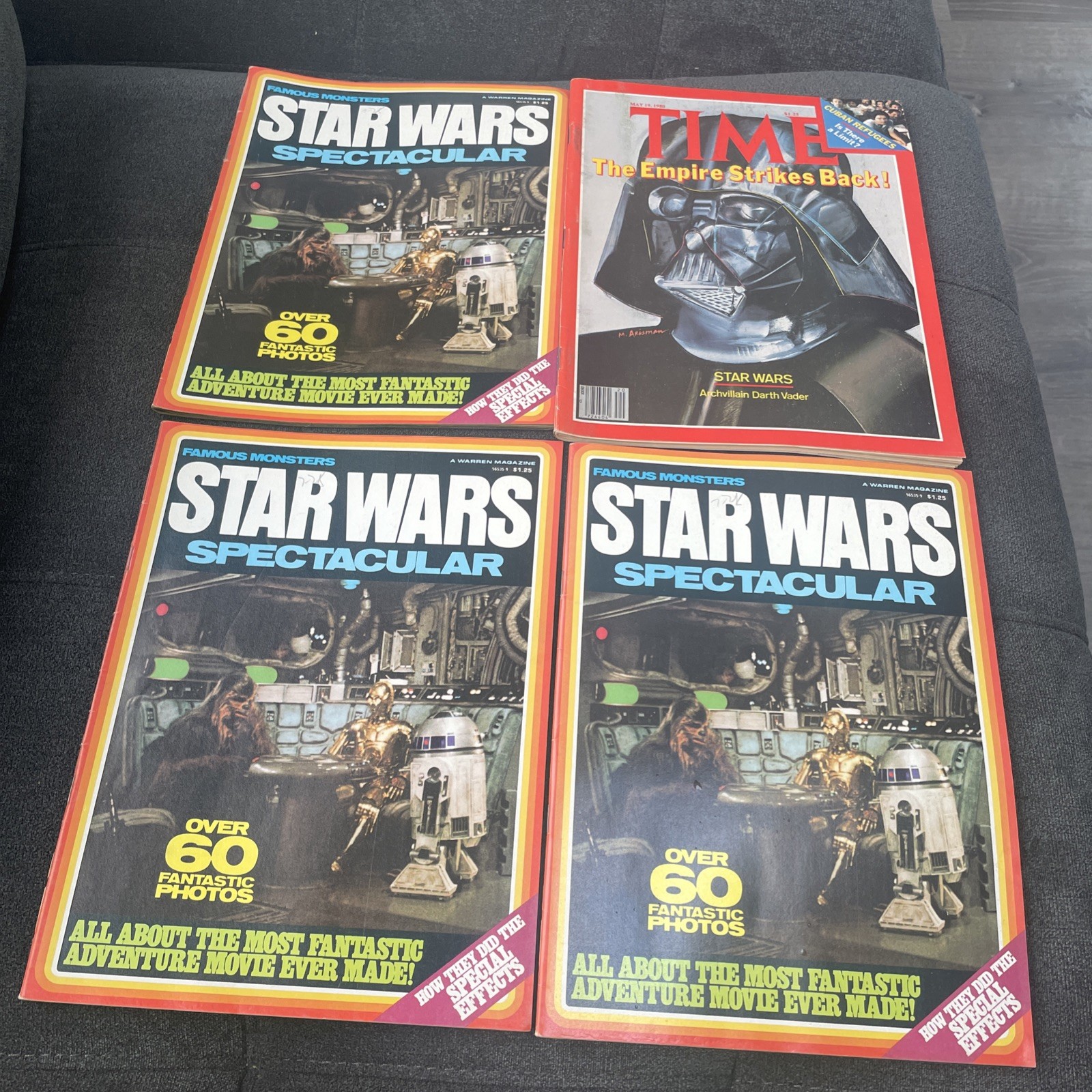 NEWSSTAND May 1980 Darth Vader 1st Cover Time Magazine Star Wars Bonuses (4)🔥