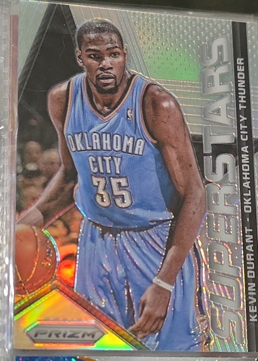2014-15 Panini Prizm - Superstars Kevin Durant #3 Oklahoma City Thunder 2014-15 Panini Prizm - Superstars Kevin Durant #3 Oklahoma City Thunder