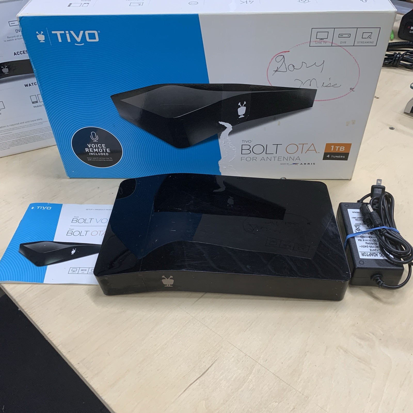 TiVo Bolt DVR and Streaming Media Player - TCD849000V0 No Remote 