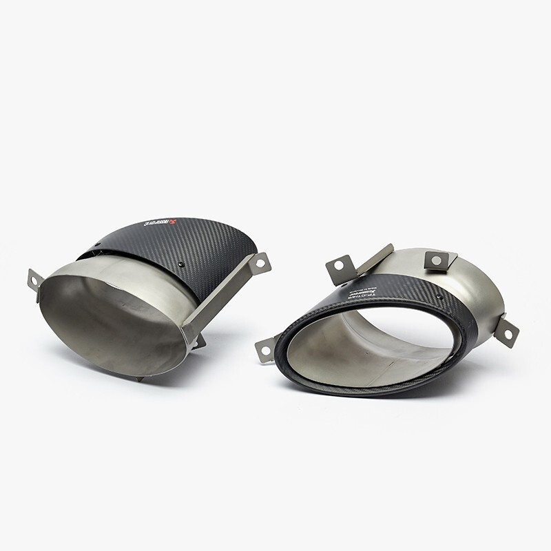 Akrapovic Exhaust Tip For Audi R8 V10 2007-2012 Carbon fiber Exhaust Tailpipe-