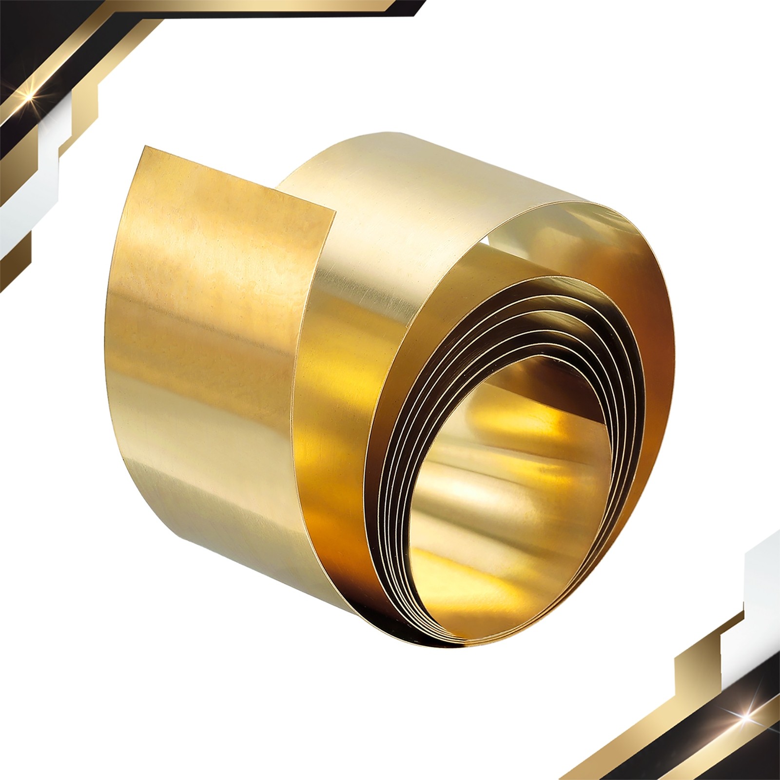 Brass Sheet Roll Metal Foil Plate 1000mm x 40mm x 0.5mm New Brass Sheet Roll Metal Foil Plate 1000mm x 40mm x 0.5mm New