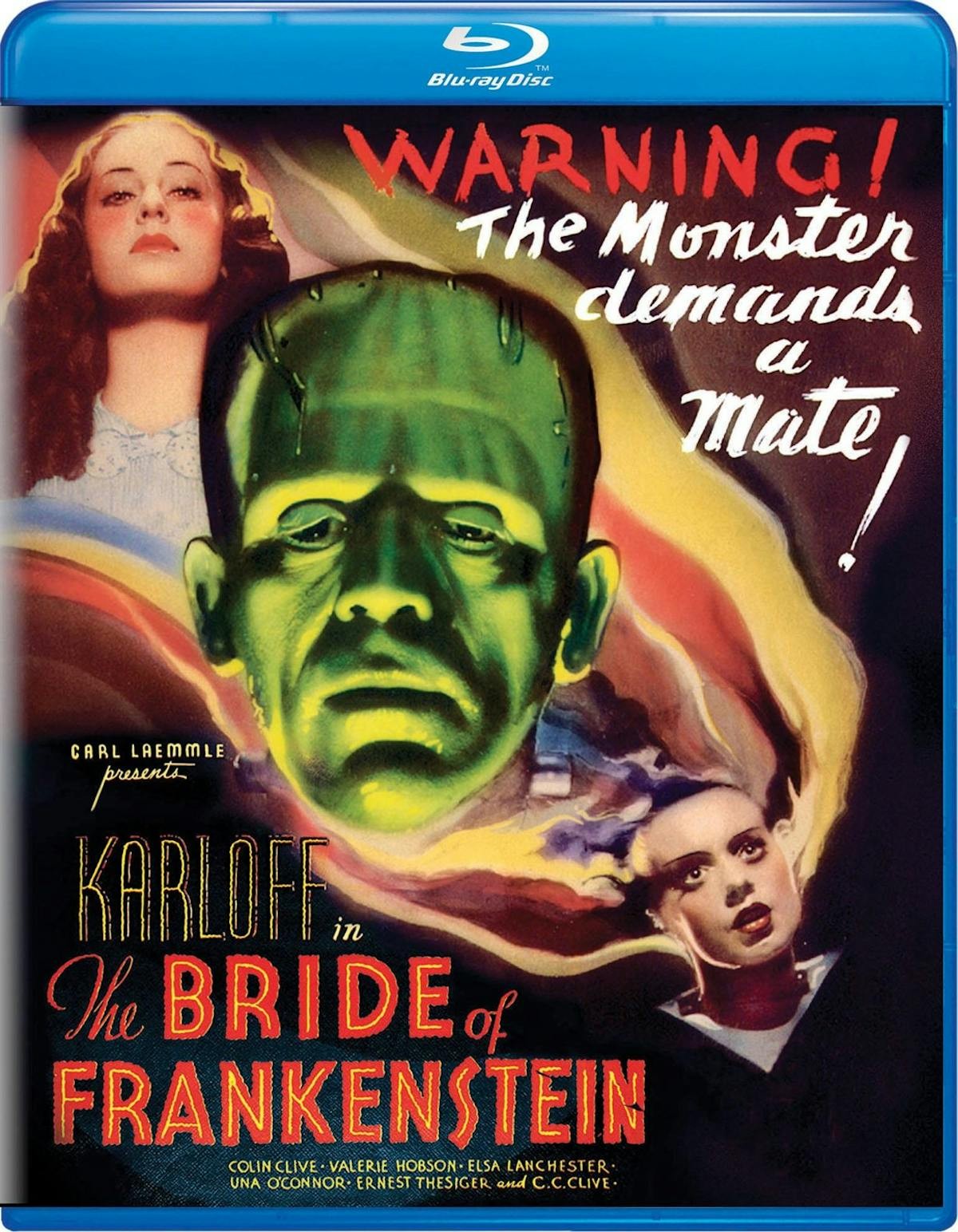 The Bride of Frankenstein Blu-ray Boris Karloff NEW