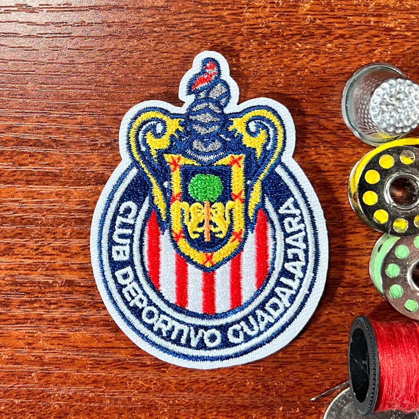 Chivas Patch Club Deportivo Guadalajara Futbol Mexico Embroidered Iron On 3x2.25 Chivas Patch Club Deportivo Guadalajara Futbol Mexico Embroidered Iron On 3x2.25