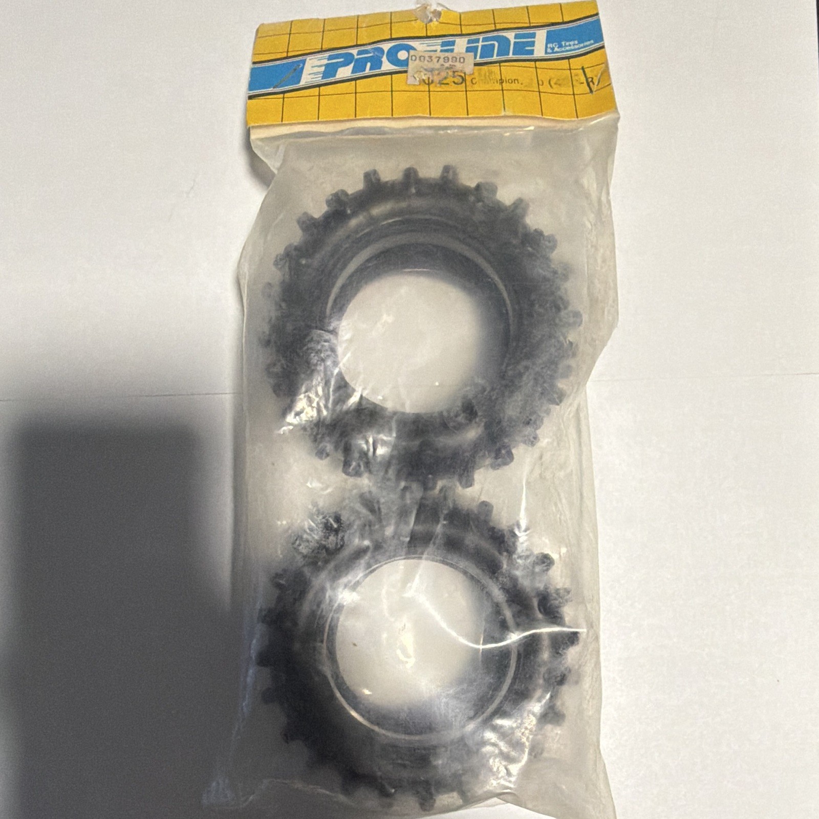 NOS vintage Pro-Line Champion 1025 RC Tires Pair Vintage 1:10 rc10 2.0 spiked
