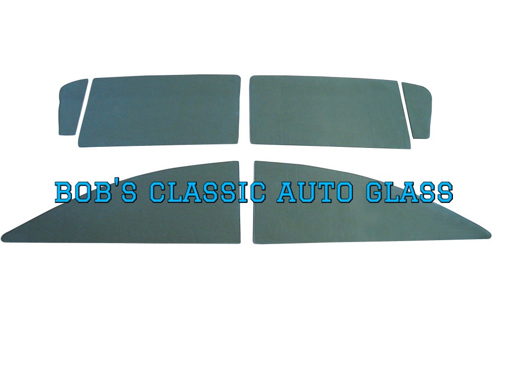 1955 1956 1957 Chevrolet 2 Door Sedan Classic Auto Glass Vintage Chevy Windows