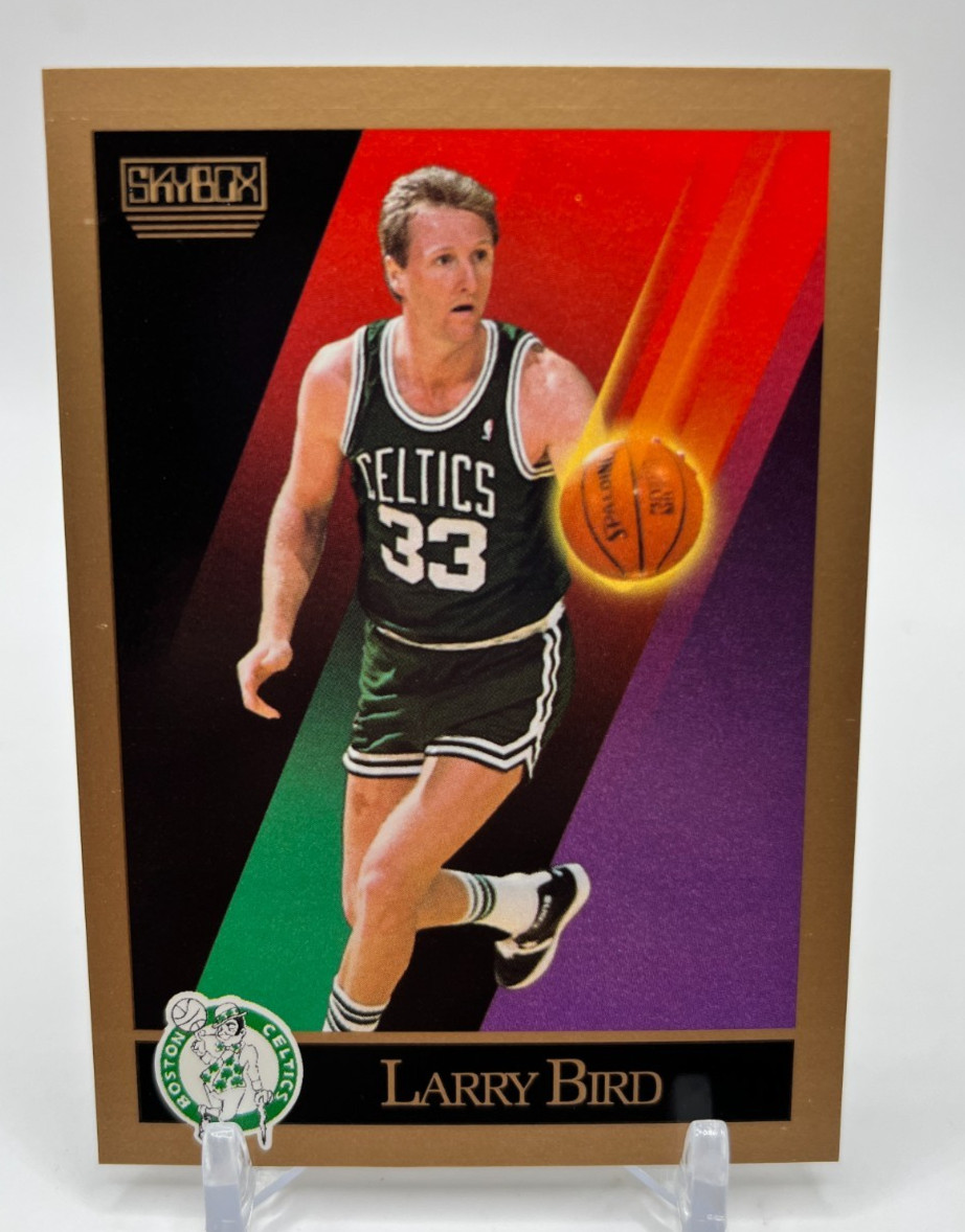 1990-91 SkyBox Larry Bird #14