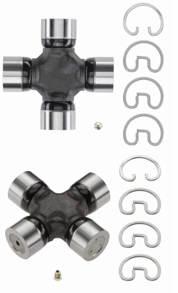 Universal Joints 2PC Driveshaft Front Rear Super Strength Greasable MOOG