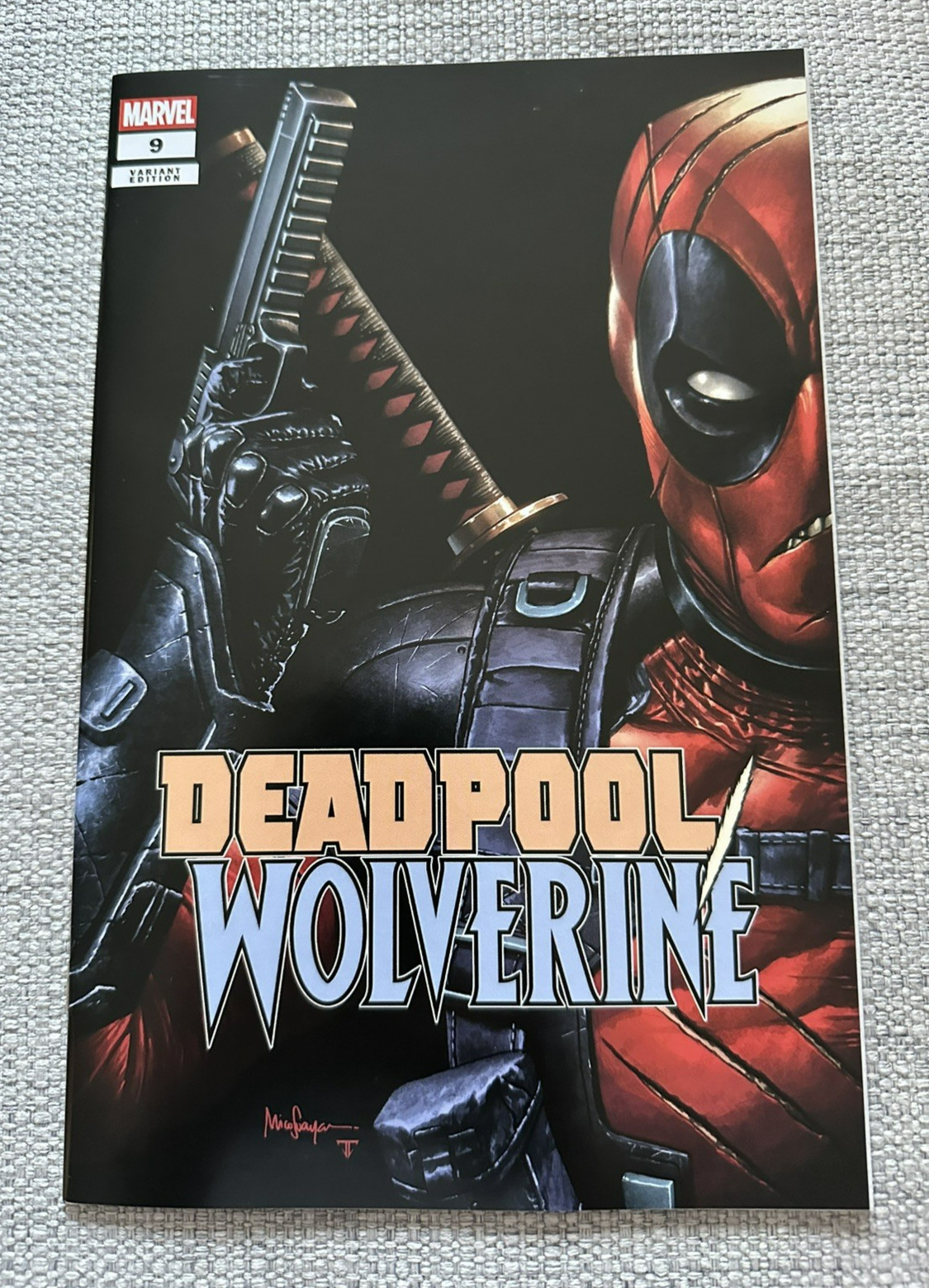Deadpool/Wolverine #9 Mico Suayan NYCC 2025 Trade Cover NM+ Deadpool/Wolverine #9 Mico Suayan NYCC 2025 Trade Cover NM+