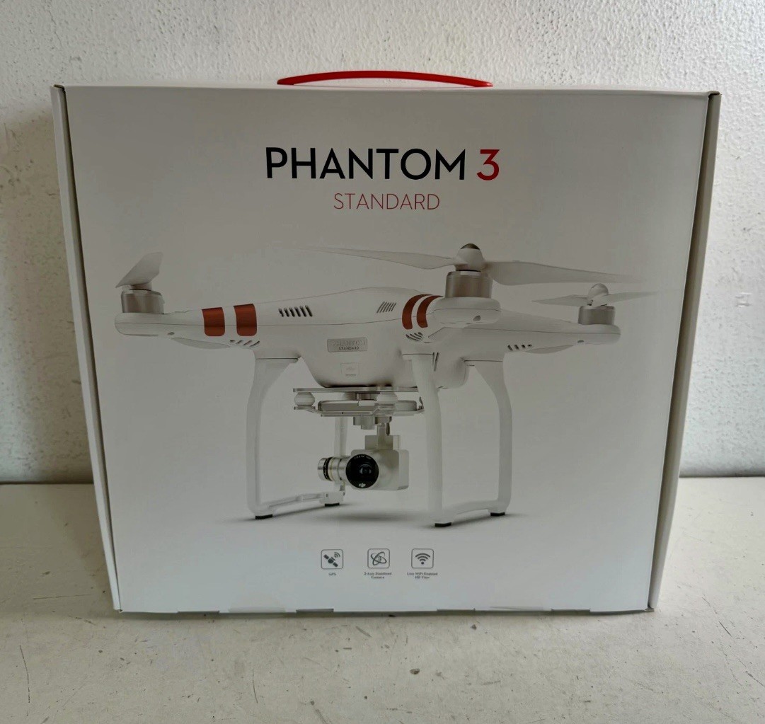 Phantom 3 Standard Quadcopter Camera Drone with Remote Control Phantom 3 Standard Quadcopter Camera Drone with Remote Control