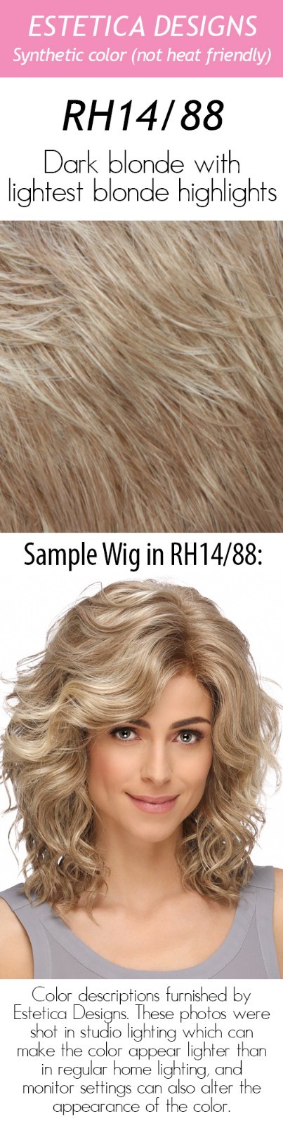 JAYCE Wig by ESTETICA, **ANY COLOR* Mono Crown, Pixie Style, New