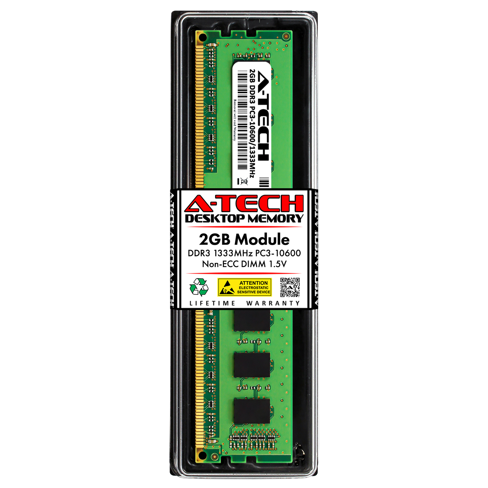 2GB PC3-10600U eMachines 1352-03 EL1352G-01w EL1352G-41w EL1358-UB20P Memory RAM