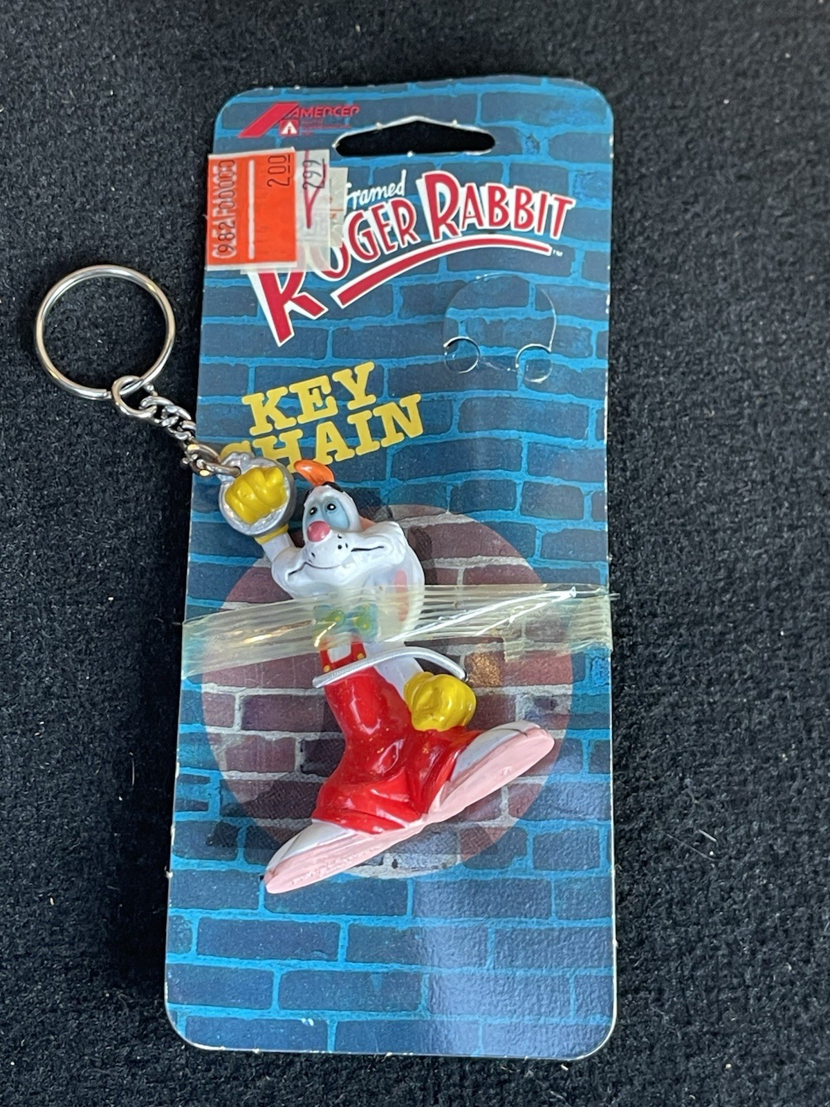 Vintage Roger Rabbit Keychain 1987 Who Framed Roger Rabbit Disney/Amblin NOS Vintage Roger Rabbit Keychain 1987 Who Framed Roger Rabbit Disney/Amblin NOS