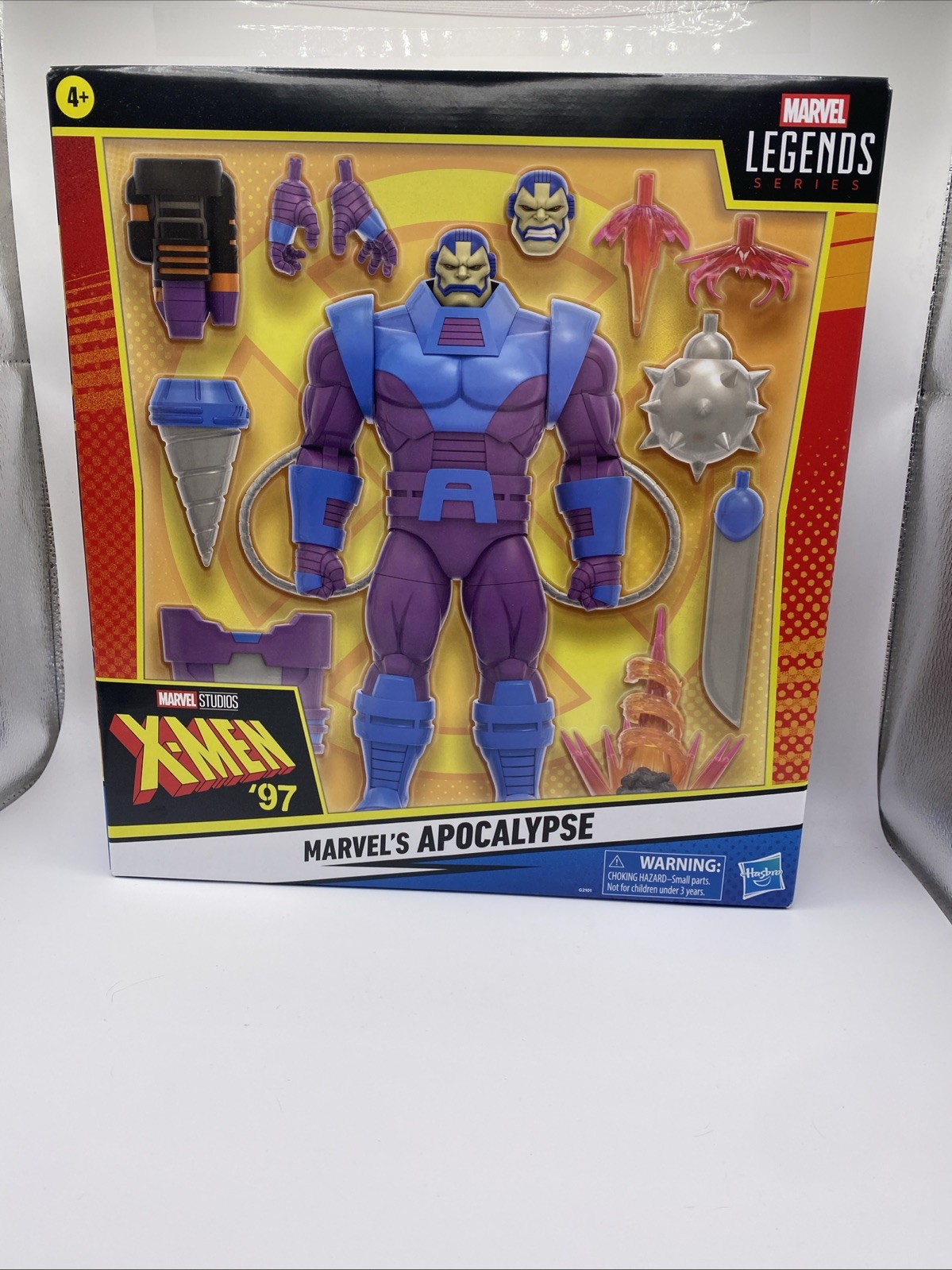 Marvel Legends X-Men \'97 Apocalypse Action Figure Hasbro Pulse Exclusive Marvel Legends X-Men \'97 Apocalypse Action Figure Hasbro Pulse Exclusive