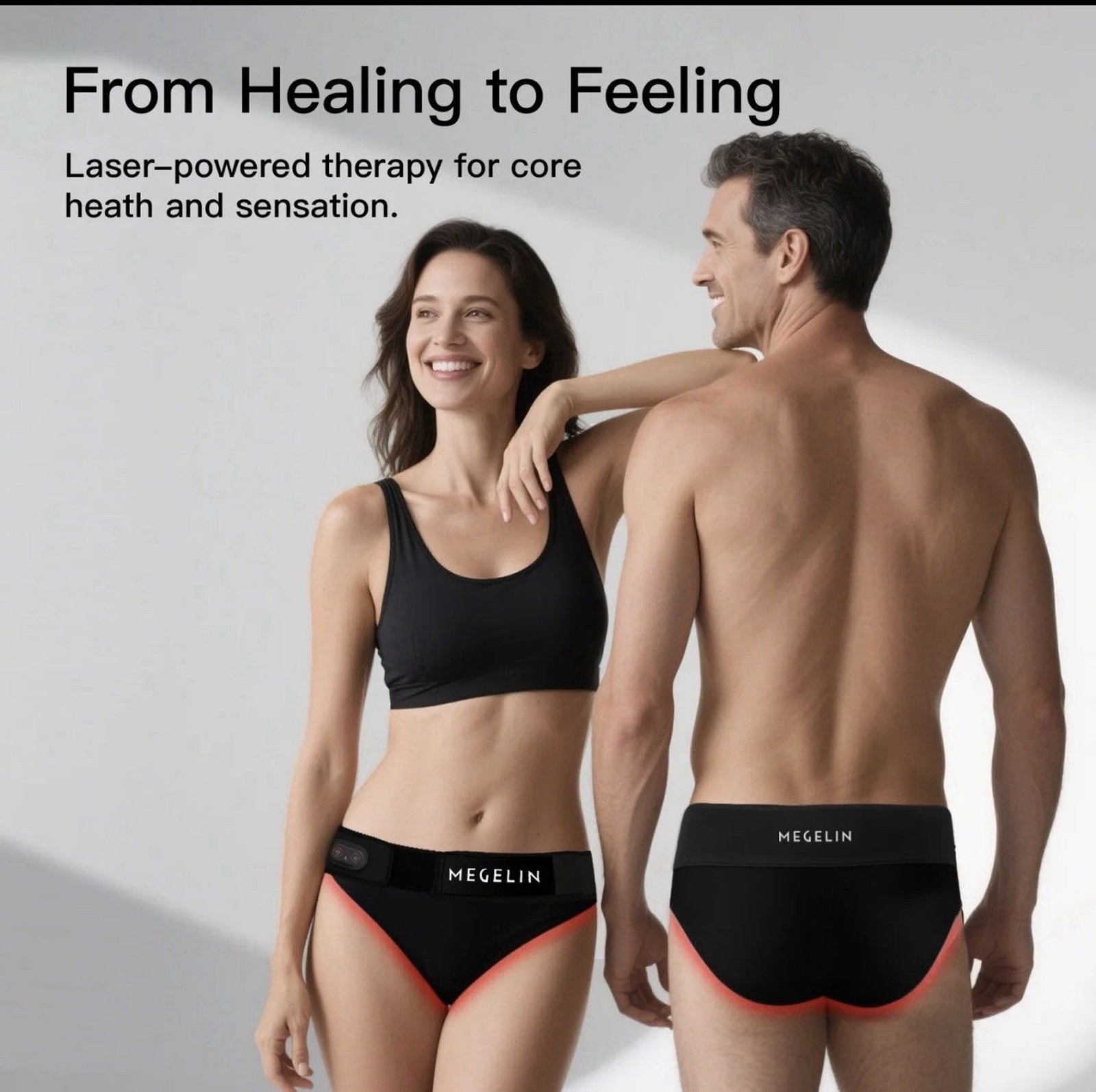 Megelin VitaLux Laser+LED Red Light Therapy Wear NIB