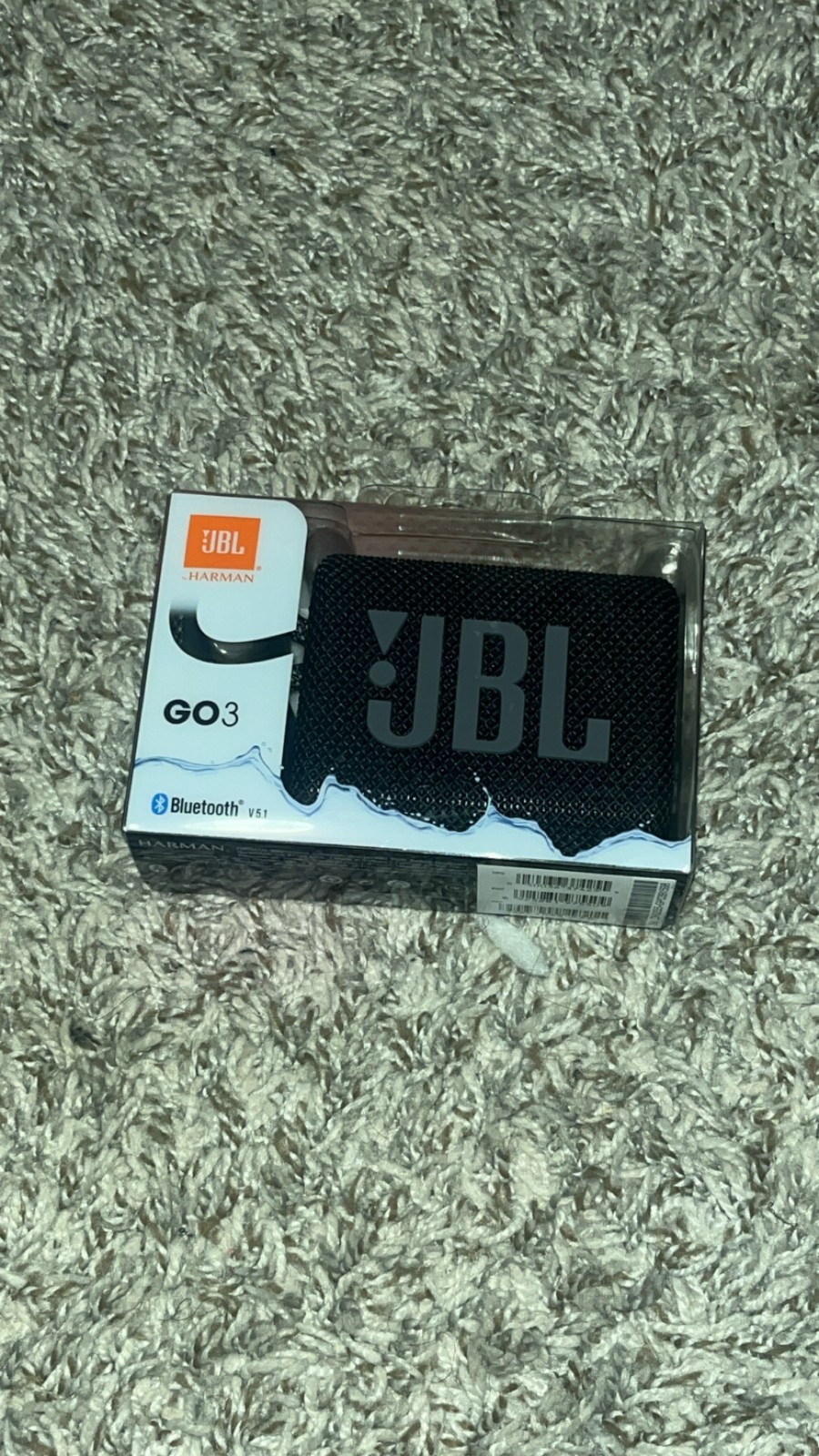 JBL Go 3 4.2W Portable Waterproof Speaker - Black (JBLGO3BLKAM) JBL Go 3 4.2W Portable Waterproof Speaker - Black (JBLGO3BLKAM)