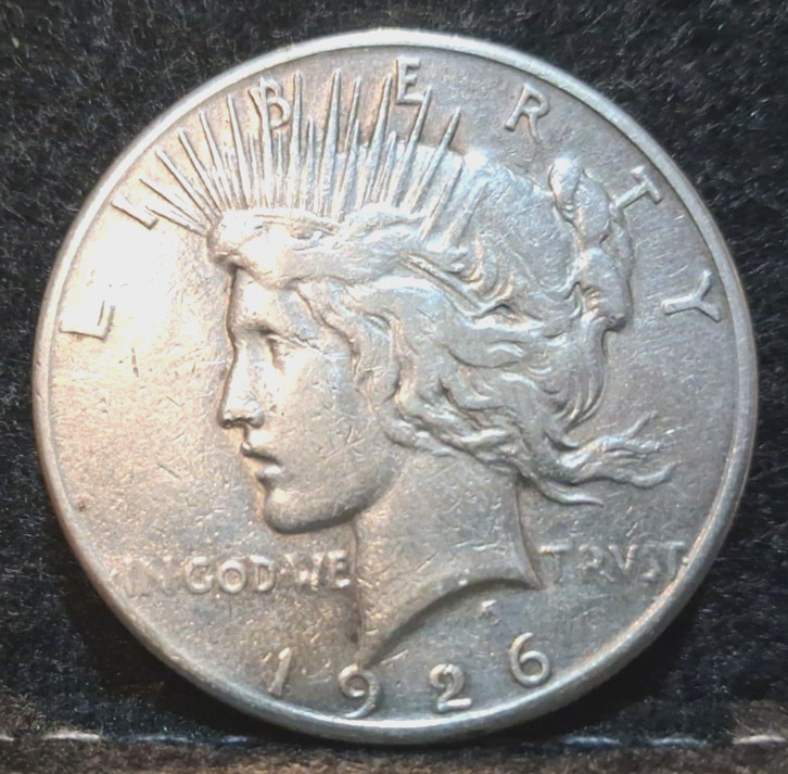 1926-S Peace Silver Dollar $1 90% Silver Coin US Mint San Francisco