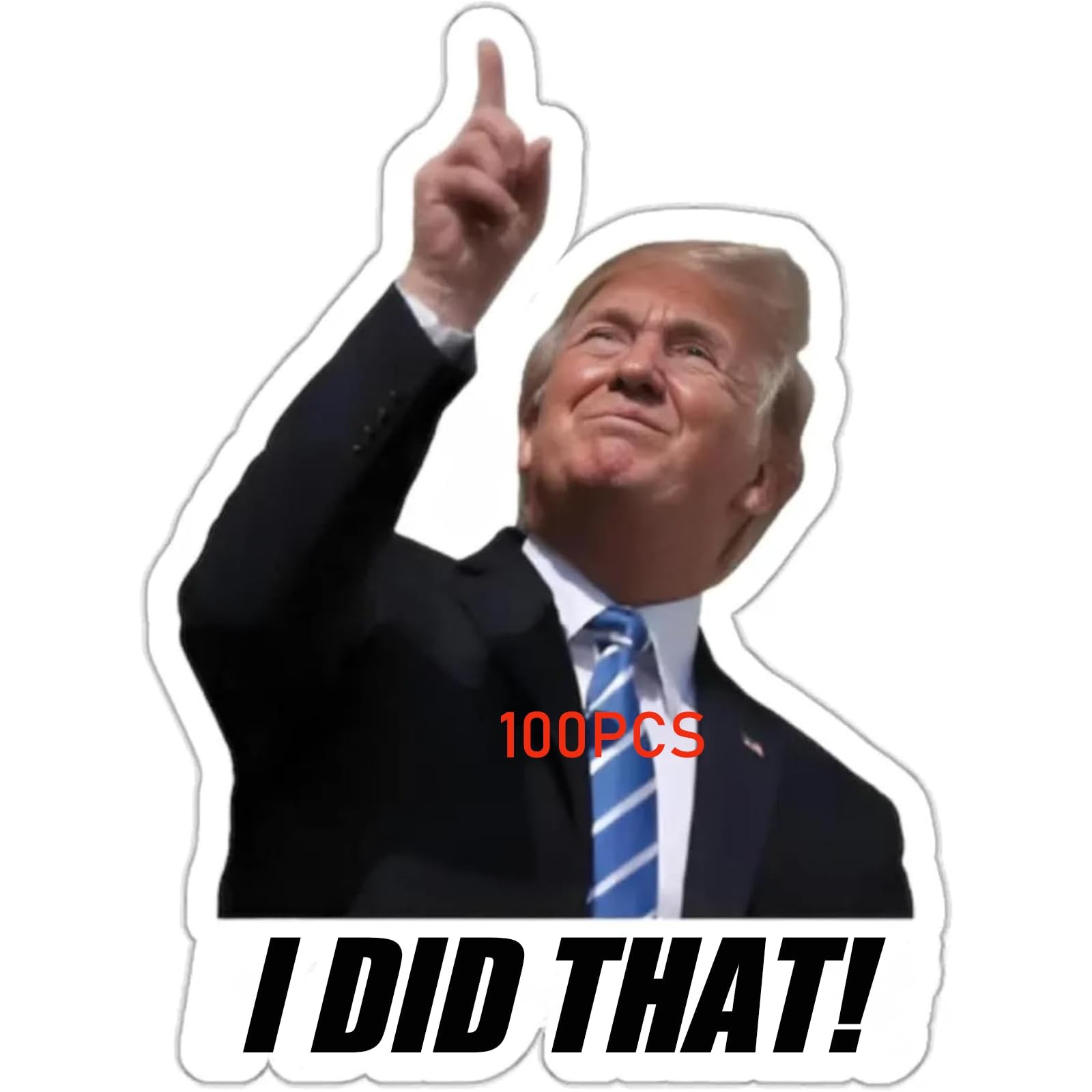 100pcs Trump I Did that Stickers Gas Pump Stickers Decal, Anti Trump Stickers, F 100pcs Trump I Did that Stickers Gas Pump Stickers Decal, Anti Trump Stickers, F