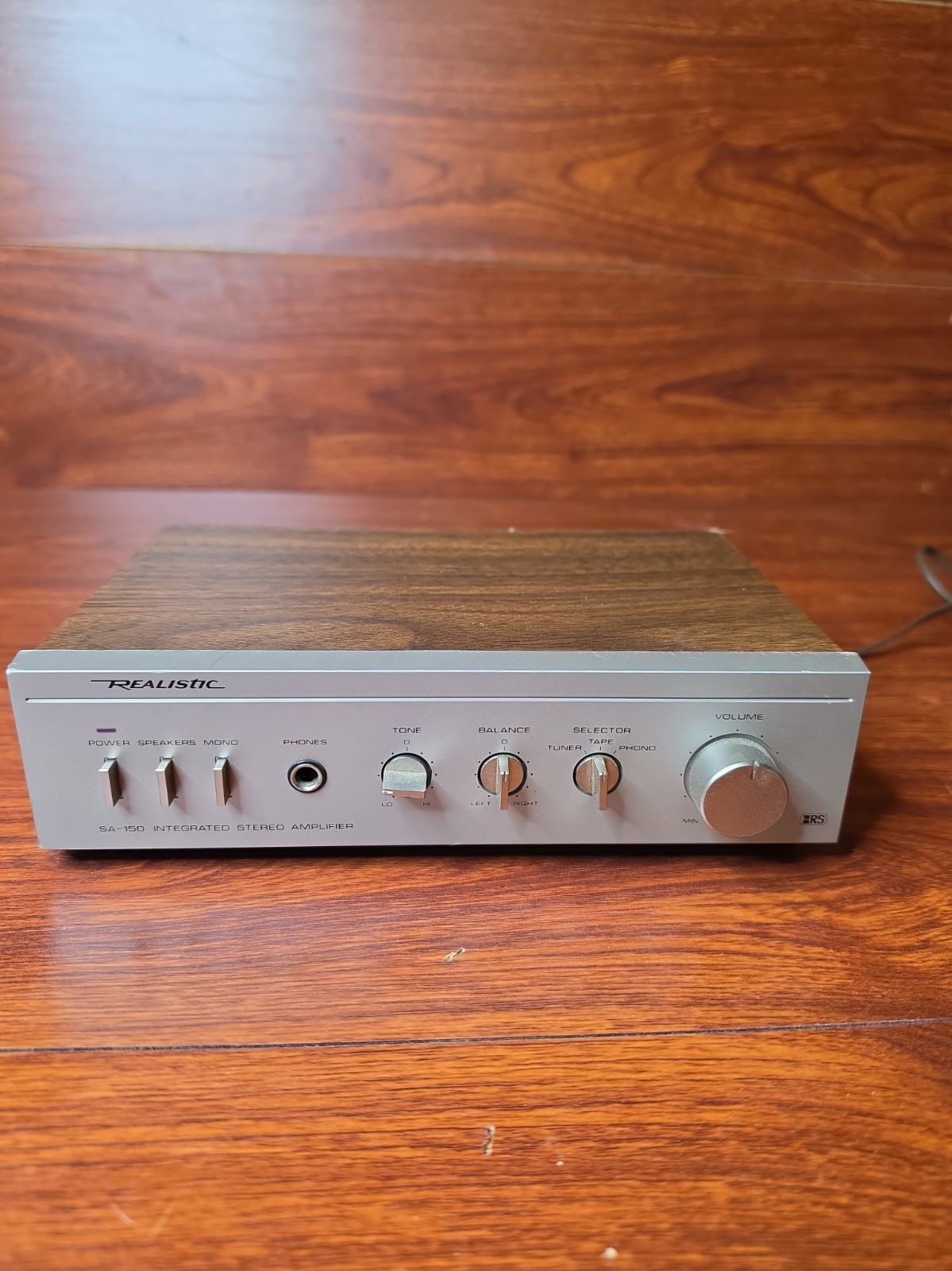 Realistic SA-150 Integrated Stereo Amplifier 31-1955 Tested Working