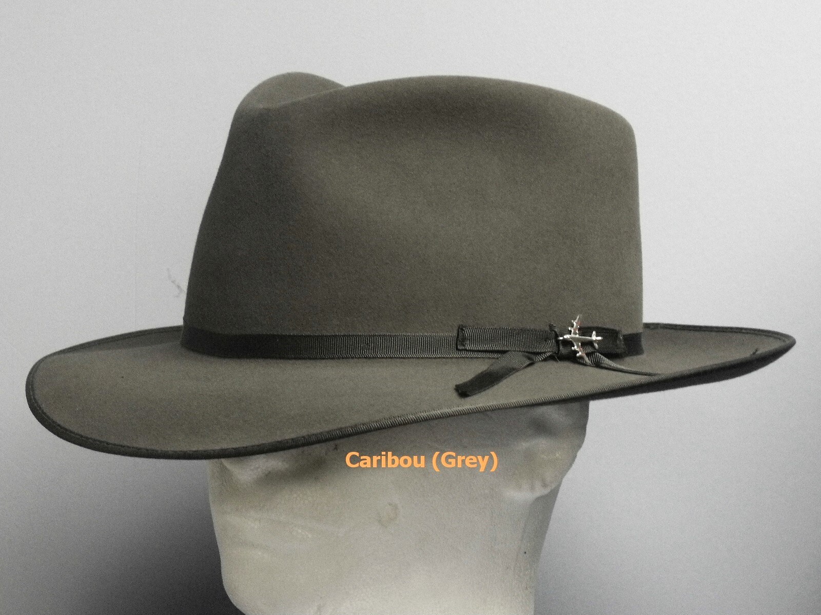 STETSON STRATOLINER SOFT FUR FELT FEDORA HAT STETSON STRATOLINER SOFT FUR FELT FEDORA HAT
